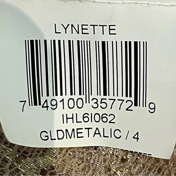 BCBGMaxAzria Sheer Gold Lace BodyCon Party Event Dress NWOT Size 4 - Picture 10 of 14